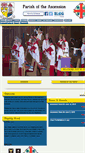 Mobile Screenshot of parishoftheascension.ca